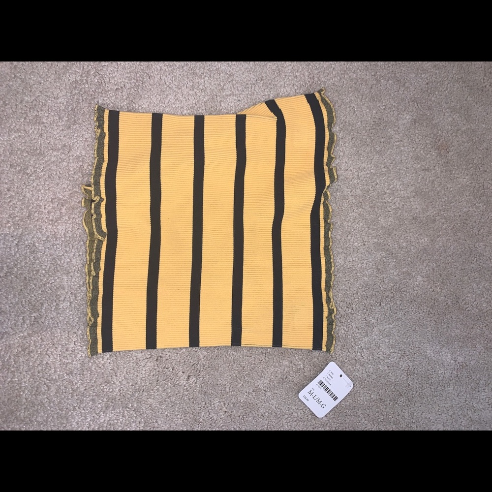 NWT reversible free people bandeau crop top